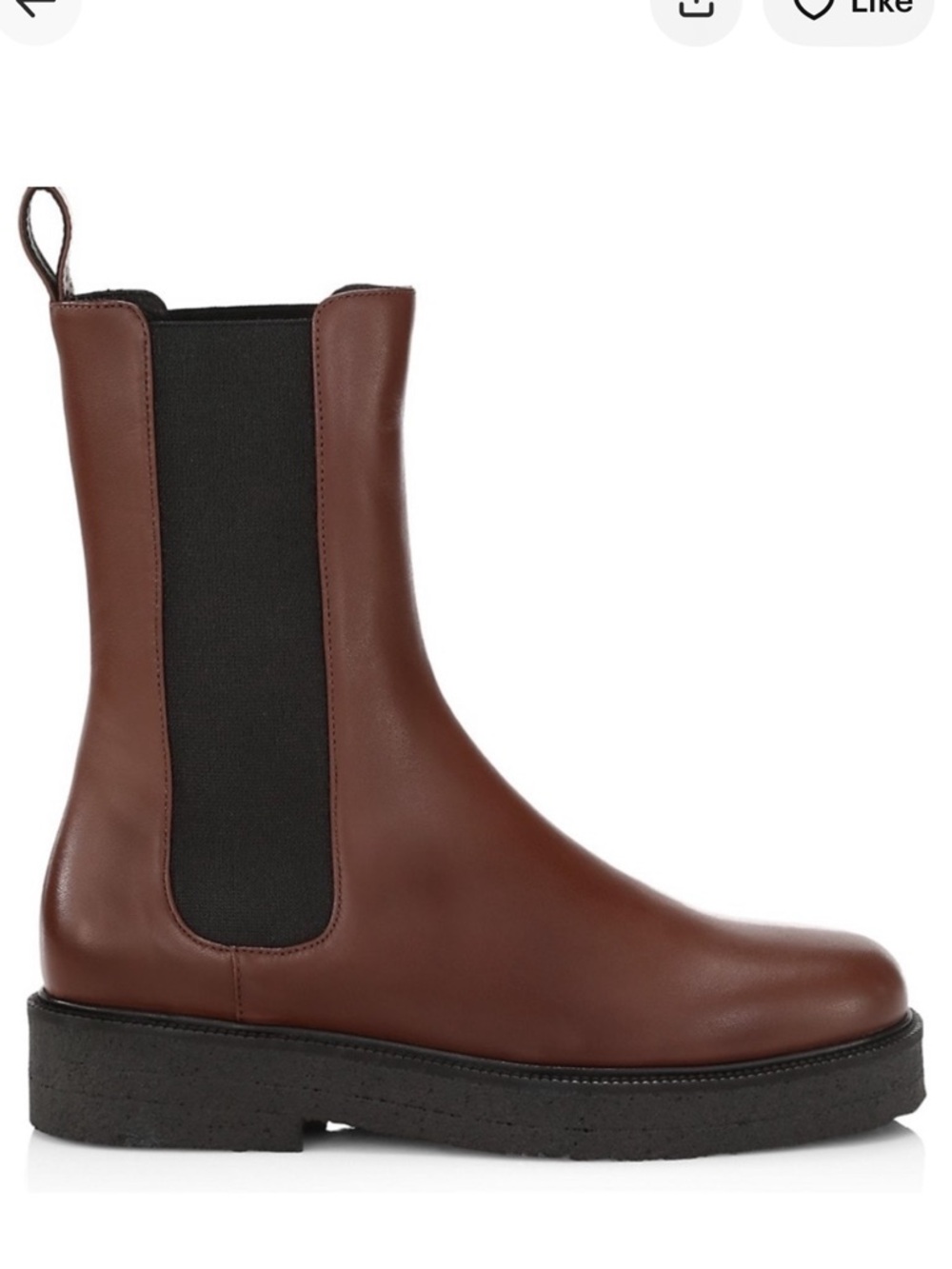 STAUD Palomino Chelsea Boot eu 35
Mahogany Brown Leather
Crepe sole
Never worn
